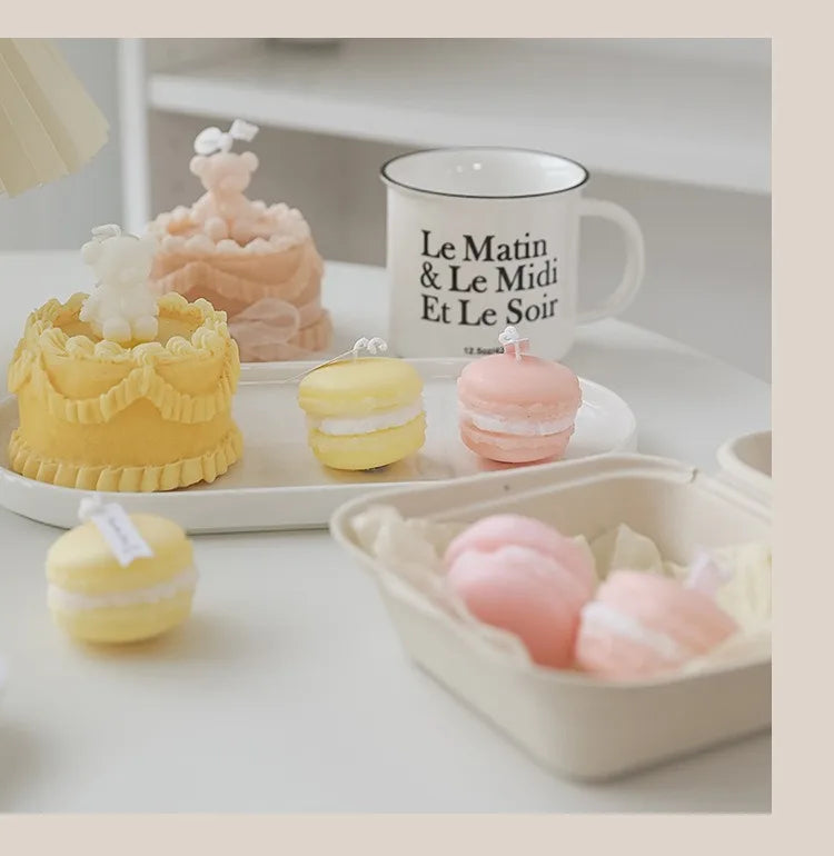 Bougies Macaron Gourmand