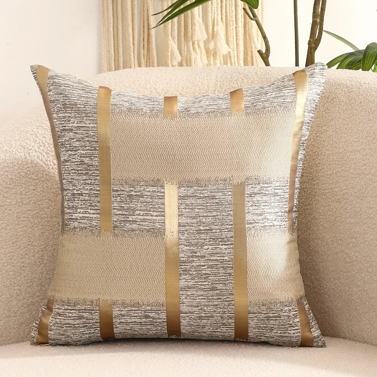 Royal Geometry Pillow Cover