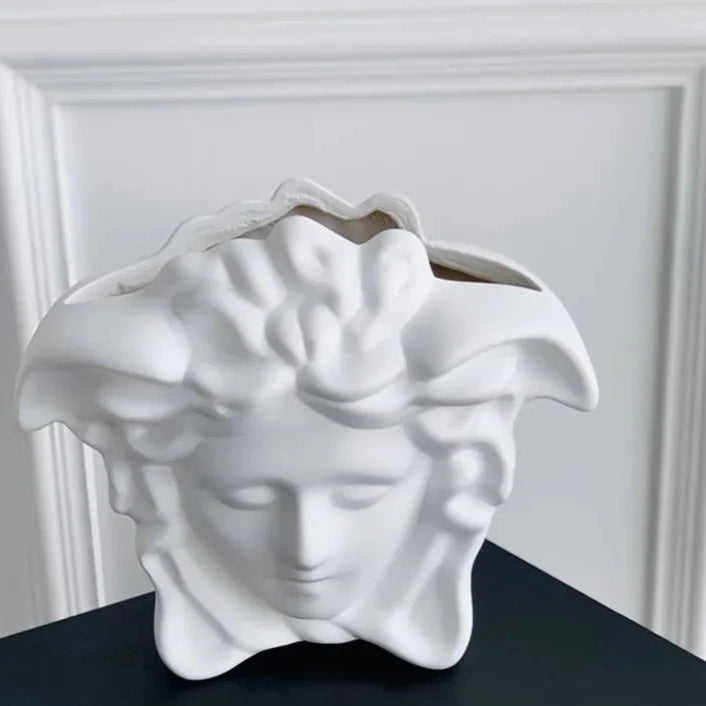 Vase Medusa Blanc - Timeless Vases