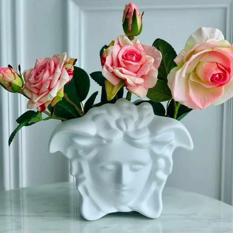 Vase Medusa Blanc - Timeless Vases