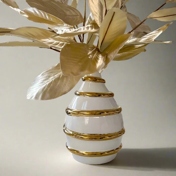 Golden Gleam Vase